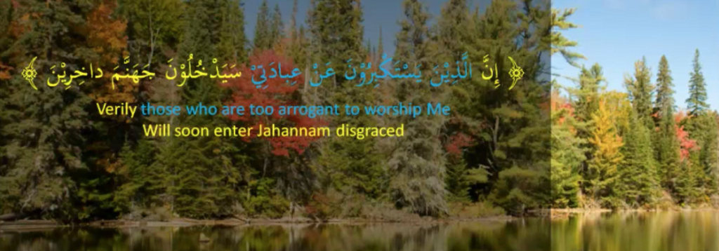 Quranic example to show relative pronoun as subject of a sentence